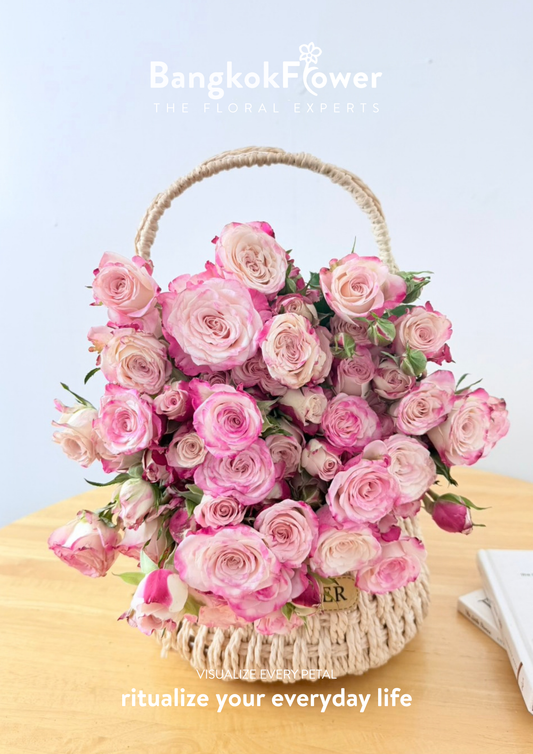 Spray Rose Pink Cream