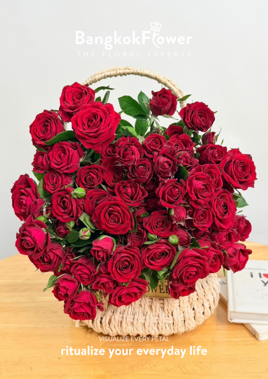 Spray Rose Hot Pink