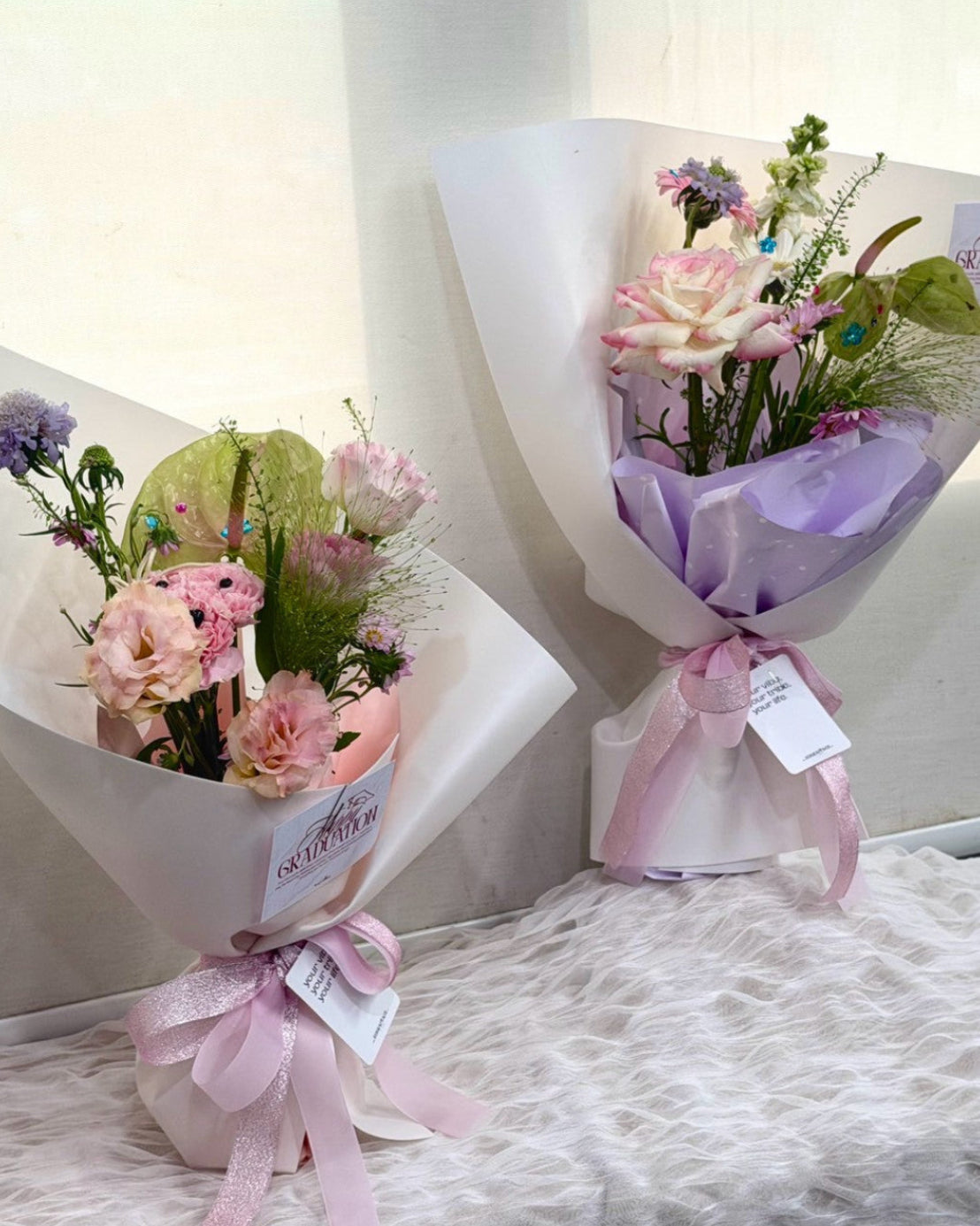 Blushing Milestone Bouquet 🎓🌸