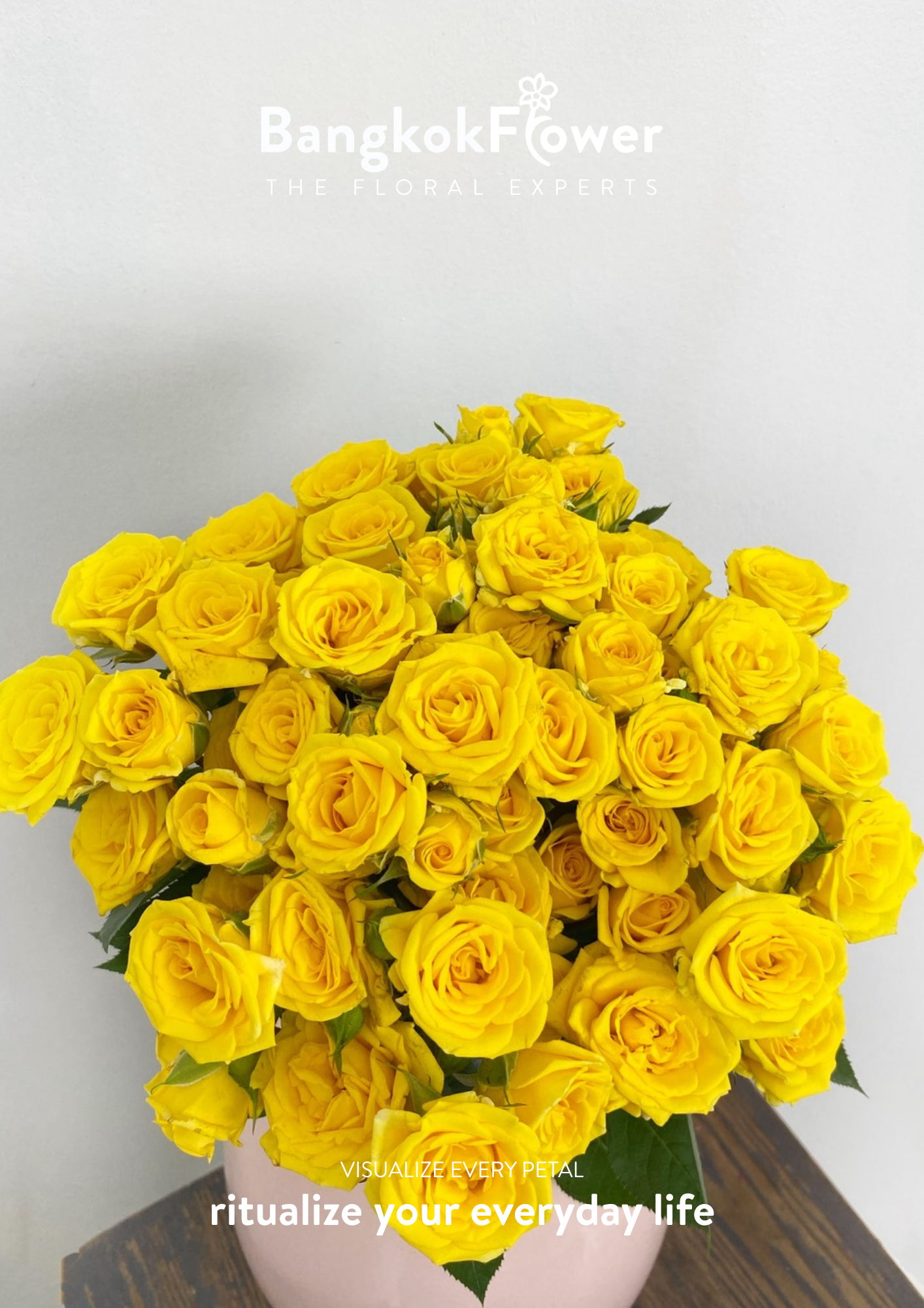 สเปรย์กุหลาบสีเหลือง