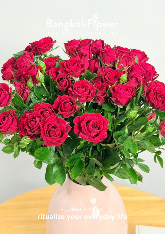 Spray Rose Hot Pink