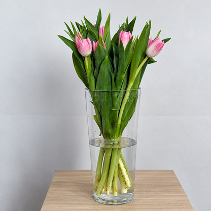 Tulip pink bouquet