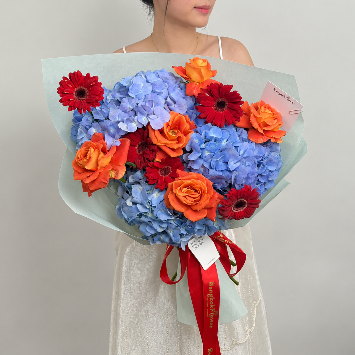 Blue Valencia Bouquet