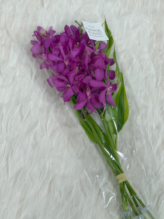 Pink Mokara Orchid Bouquet