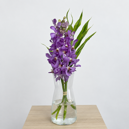 Purple Mokara Orchid Bouquet