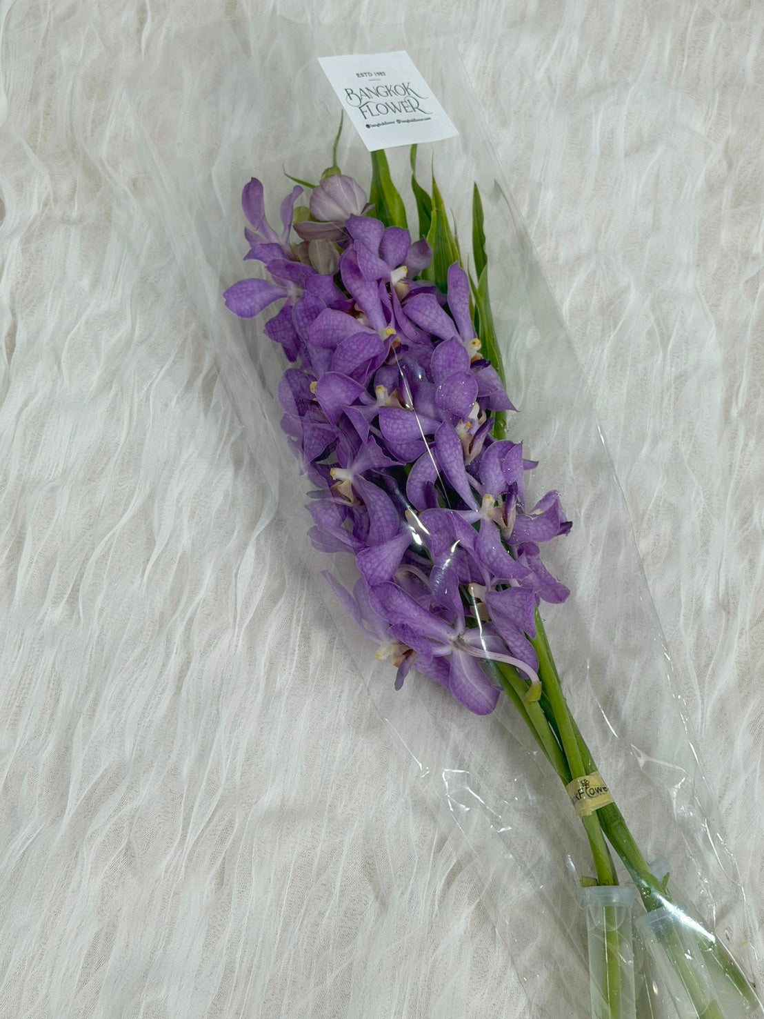 Purple Mokara Orchid Bouquet