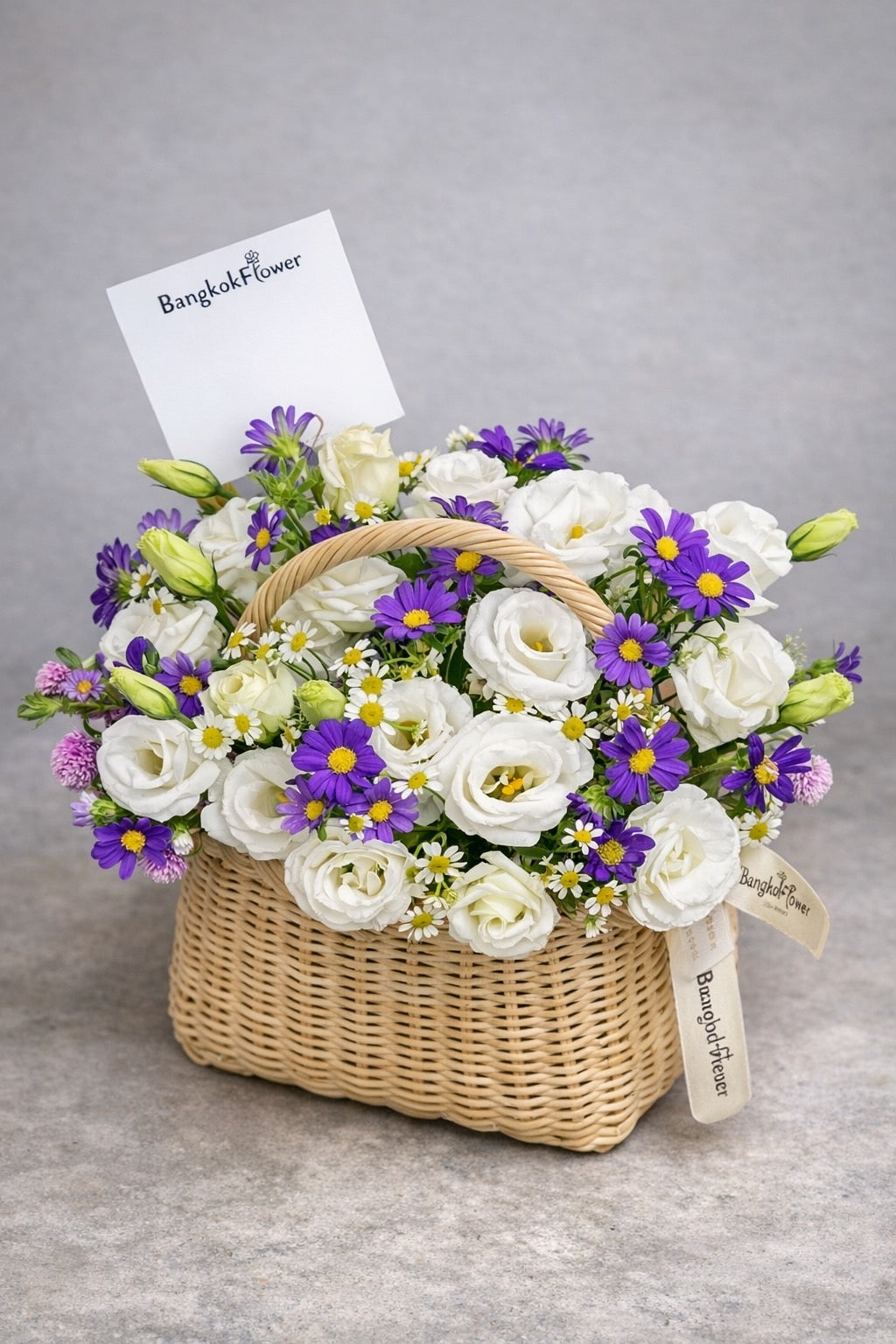 Pure Violet Garden Basket