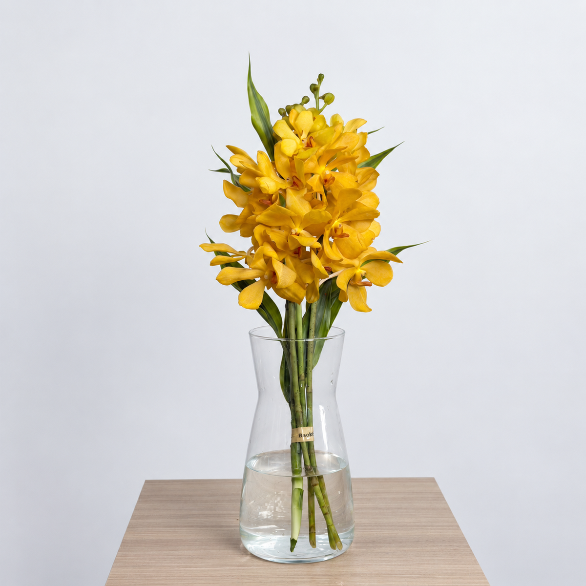 Yellow Mokara Orchid Bouquet