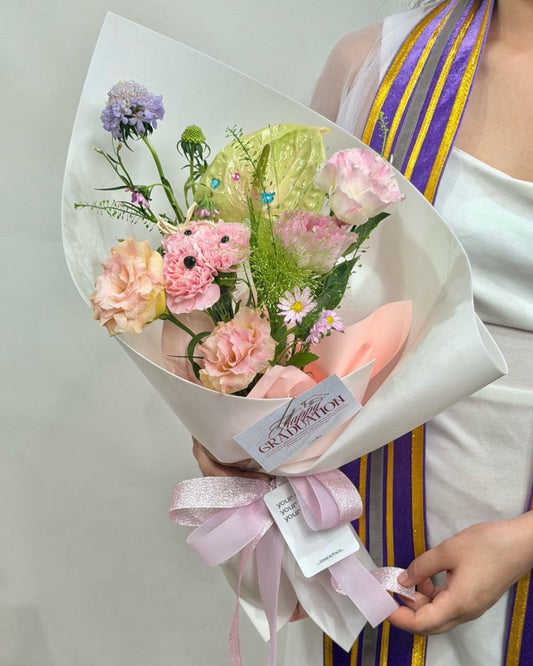 Pastel Graduation Bouquet