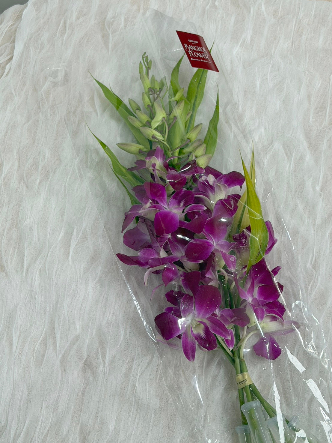 Classic Purple Dendrobium Orchid Bouquet