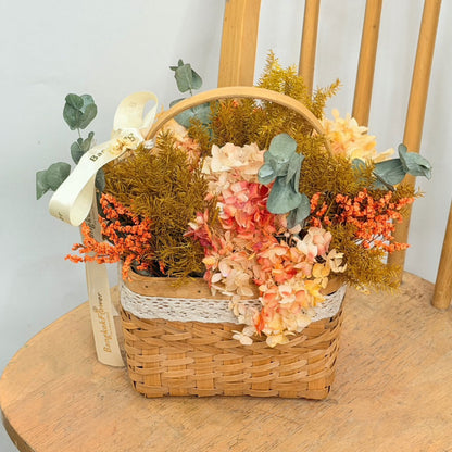 Dried flower Basket 02