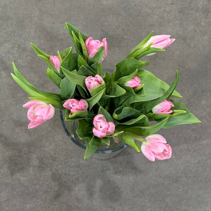 Tulip pink bouquet