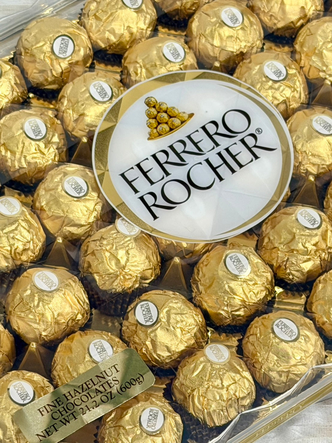 Ferrero Rocher Hazelnut Chocolates – 48 Pieces