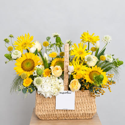 Sunshine Meadow Basket